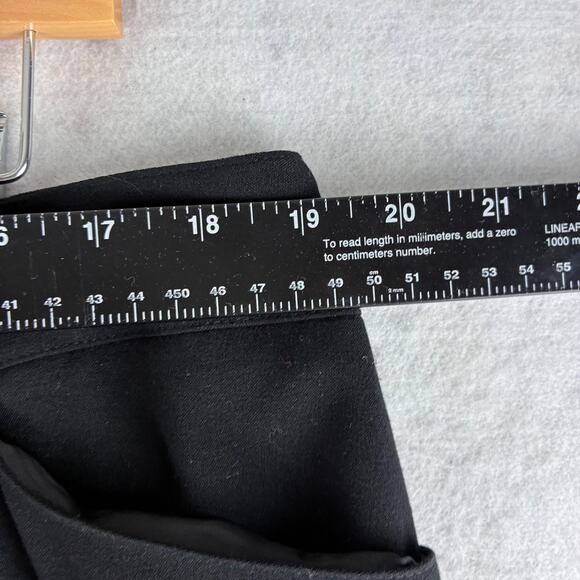 Chico's Wide Leg Dress Pants Women's 3/XL Short Black Stretch Career Office READ - Picture 7 of 11